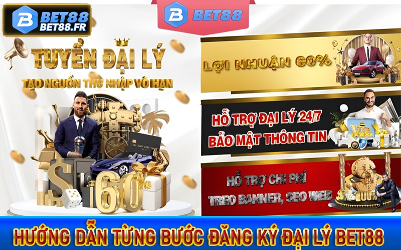 Hướng dẫn từng bước đăng ký đại lý bet88 